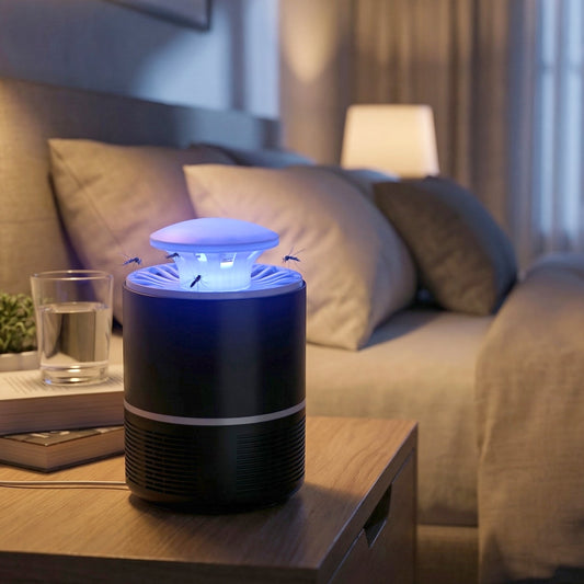 Say Goodbye to Mosquitoes 🦟 Silent UV Killer Lamp for Peaceful Sleep No Spray • No Smell • Safe for Family